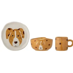 Bloomingville Fenix Geschirr Braun 3-teilig