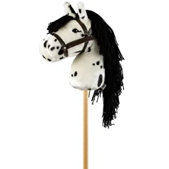 by ASTRUP Hobby Horse Steckenpferd White Spotted