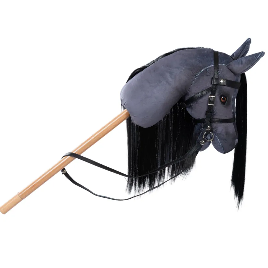 by ASTRUP Hobby Horse Steckenpferd Blaze Grey/Black