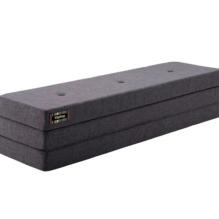 by KlipKlap KK 3 fold Matratze 180 cm Blue Grey/Grey