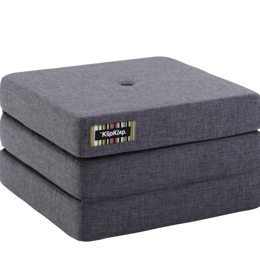 by KlipKlap KK 3 fold Matratze single Blue Grey/Grey