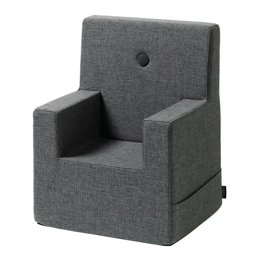 by KlipKlap KK Kids Chair Sessel XL Blue grey