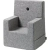 by KlipKlap KK Kids Chair Sessel XL Multi Grey/Grey