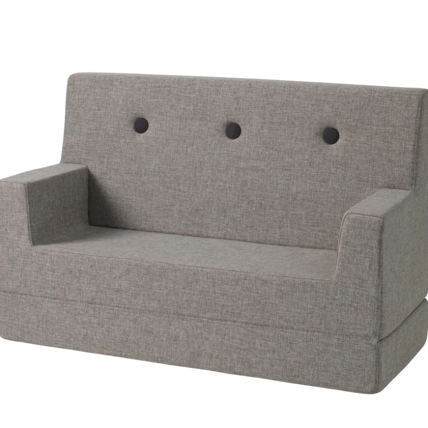 by KlipKlap KK Kids Sofa Multi Grey/Grey