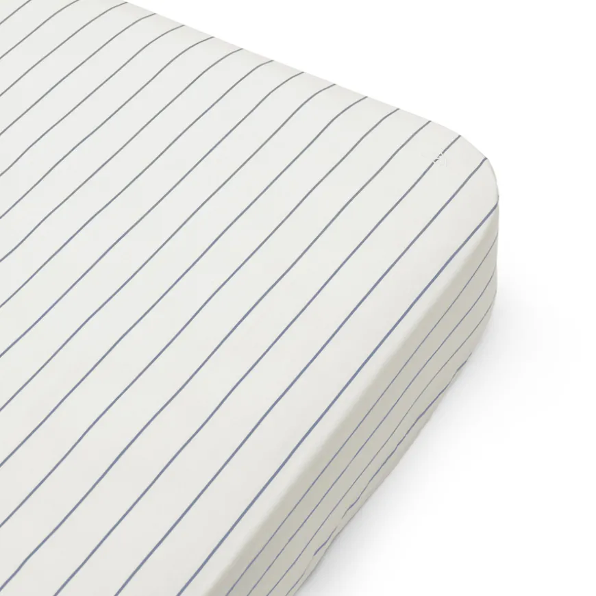 Dear April Hali Spannbetttuch 120x200x13 cm Sail Stripes