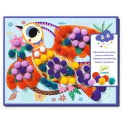 Djeco Bastelpackung 3-6 Vu00f6gel