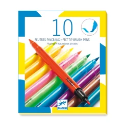 Djeco Filzpinsel - 10 Pop Colours