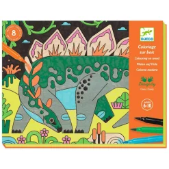 Djeco Filzstifte Dino Welt