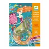 Djeco Glitzerkarten Meerjungfrauen