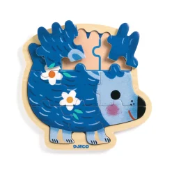 Djeco Holzpuzzle Igel