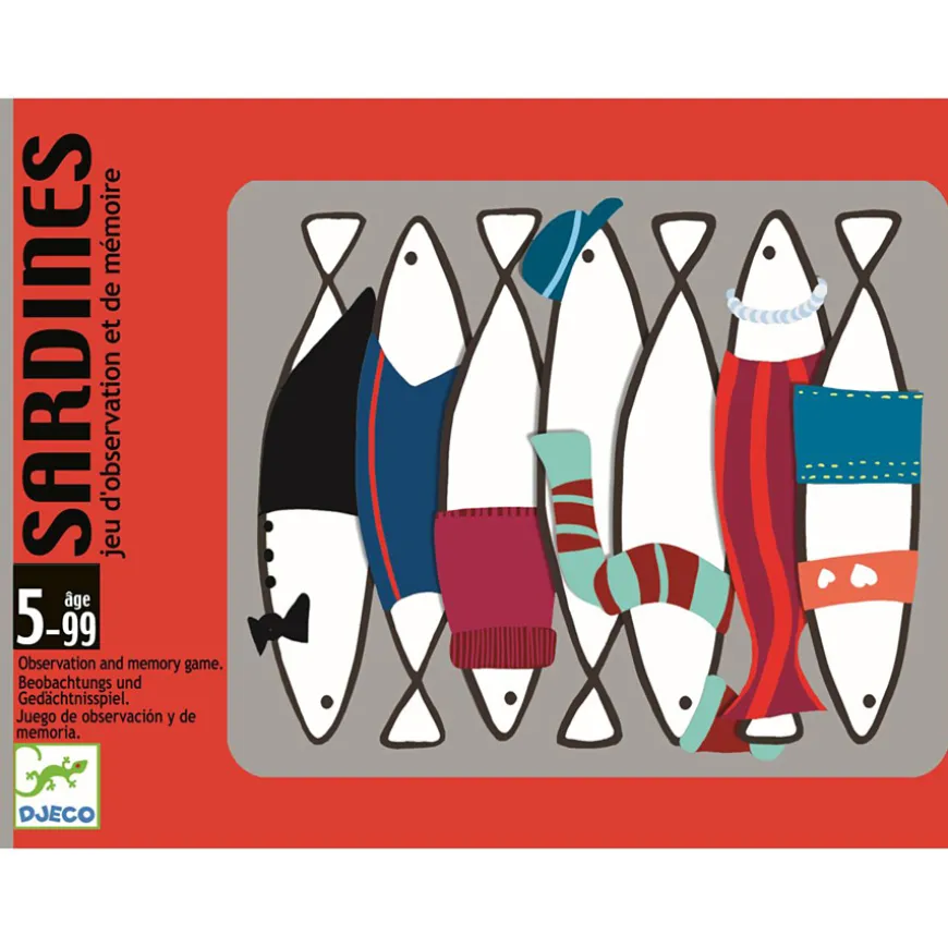 Djeco Kartenspiel Sardines