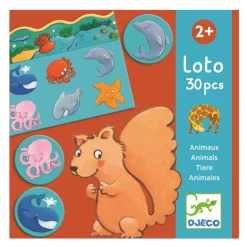 Djeco Lernspiel Tier Lotto