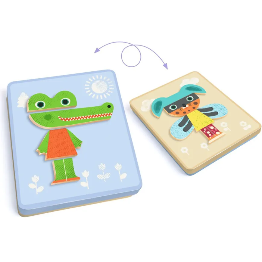 Djeco Magnetspiel Mix Animals