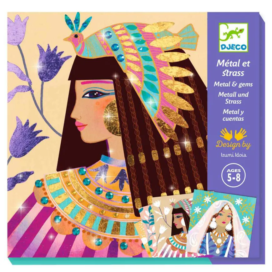 Djeco Metallfolie Kostbare Schmuckstu00fccke
