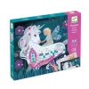 Djeco Mosaik Glitzer Die verzauberte Welt