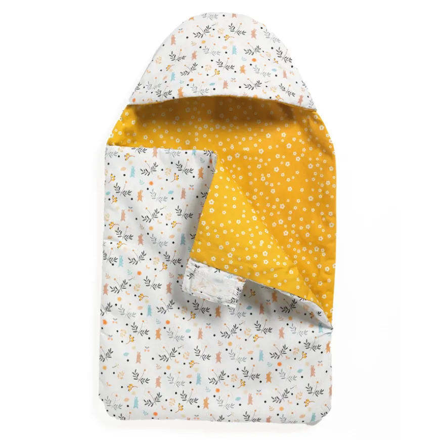 Djeco Puppen-Schlafsack Rabbits