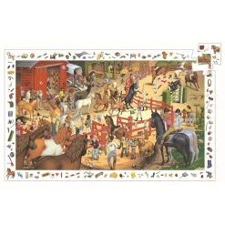 Djeco Puzzle Pferde