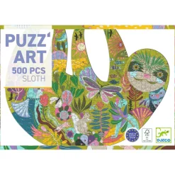 Djeco Puzzle Puzz'Art Faultier - 500 Teile