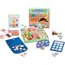 Djeco Rollenspiel Mia & Lu00e9o Kaufladen