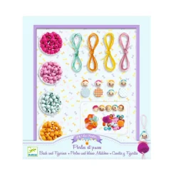 Djeco Schmuck basteln Perlen und kleine Mu00e4dchen