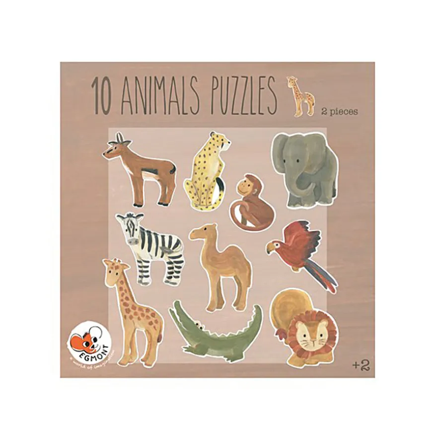 Egmont Toys Puzzle 10 Animals