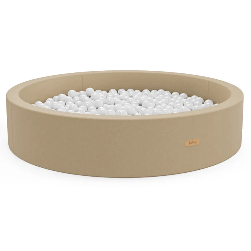 Jupiduu Bu00e4llebad Dark Beige inkl. Bu00e4lle