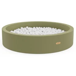 Jupiduu Bu00e4llebad Olive inkl. Bu00e4lle