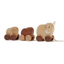 Kids Concept Nachziehtier Mammutfamilie