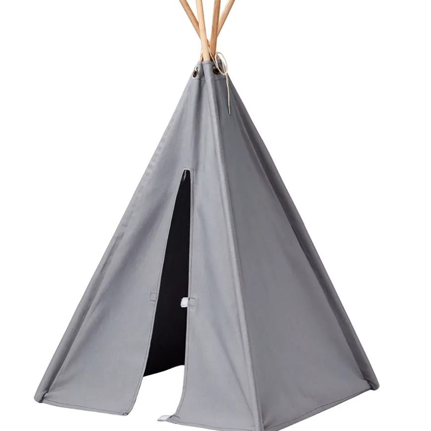 Kids Concept Tipi Zelt Mini Grau