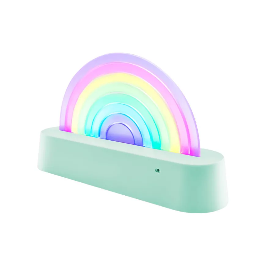 Lalarma Lampe Dancing rainbow klangreaktiv Mint
