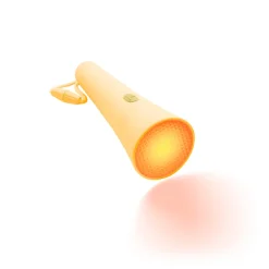 Lalarma Taschenlampe dimmbar & Farbwechsel Yellow