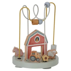 Little Dutch Aktivitu00e4tsspirale aus Holz Little Farm