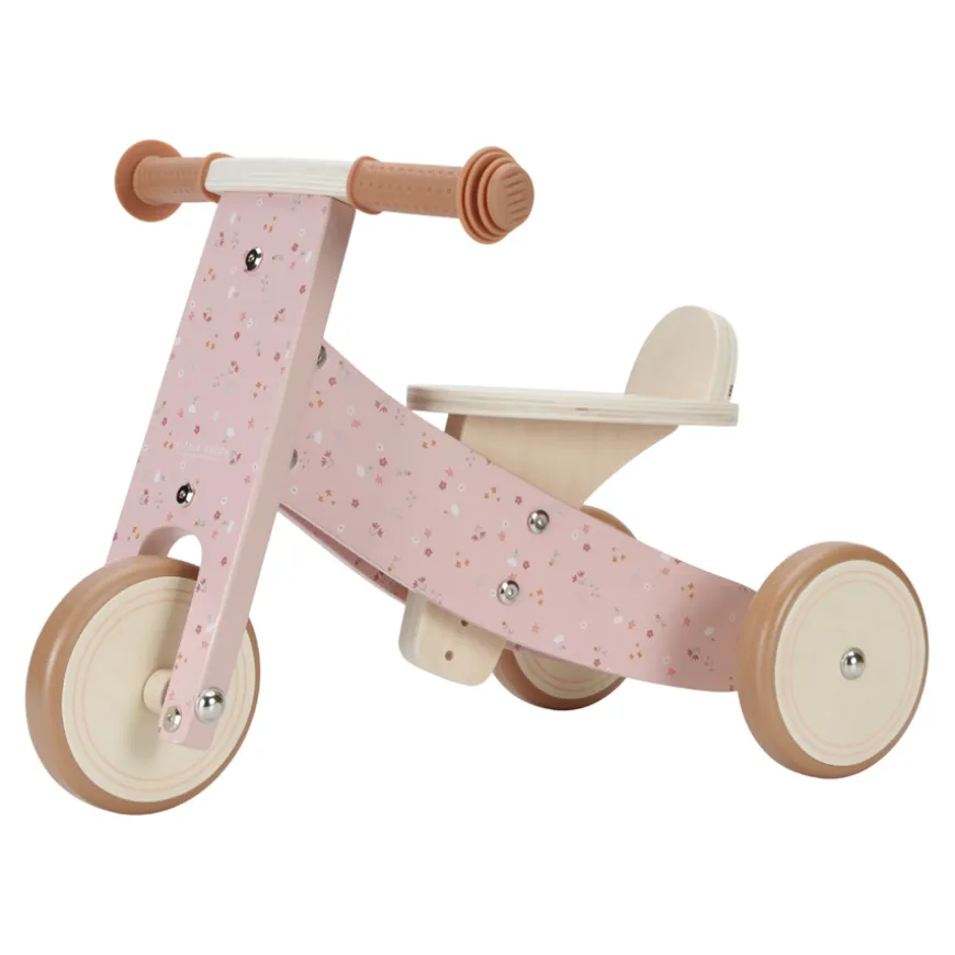 Little Dutch Dreirad Holz Little Pink Flower