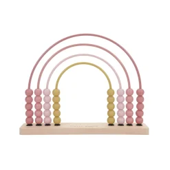 Little Dutch Regenbogen-Abakus Pink