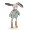 Moulin Roty Plu00fcschtier Trois Lapins Kaninchen gru00fcn
