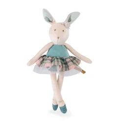 Moulin Roty Plu00fcschtier Kaninchen blau