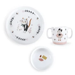 Moulin Roty Porzellangeschirr-Set Apru00e8s la Pluie