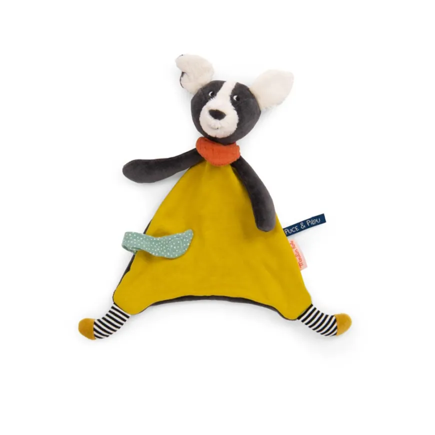 Moulin Roty Puce&Pilou Schmusetuch Hund Puce
