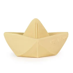 Oli & Carol Badespielzeug Origami Boot Vanilla