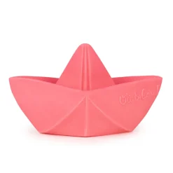 Oli & Carol Badespielzeug Origami Boot Pink