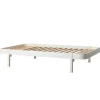 Oliver Furniture Bett Wood Lounger 120 x 200 Weiu00df