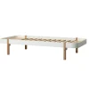 Oliver Furniture Bett Wood Lounger 90 x 200 Weiu00df/Eiche