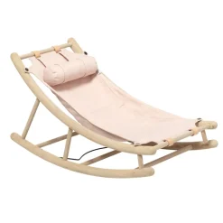 Oliver Furniture Kleinkindwippe Wood Eiche/Rosa