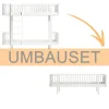 Oliver Furniture Umbauset Wood Original Etagenbett zum Bettsofa Weiu00df