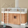 Oliver Furniture Vorhang fu00fcr halbhohes Hochbett Wood Original Karamell 138 cm