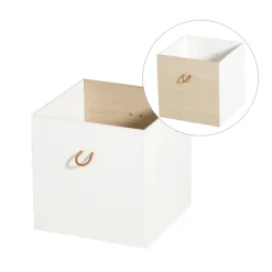 Oliver Furniture Wood Kisten 2 Fronten Weiu00df/Eiche