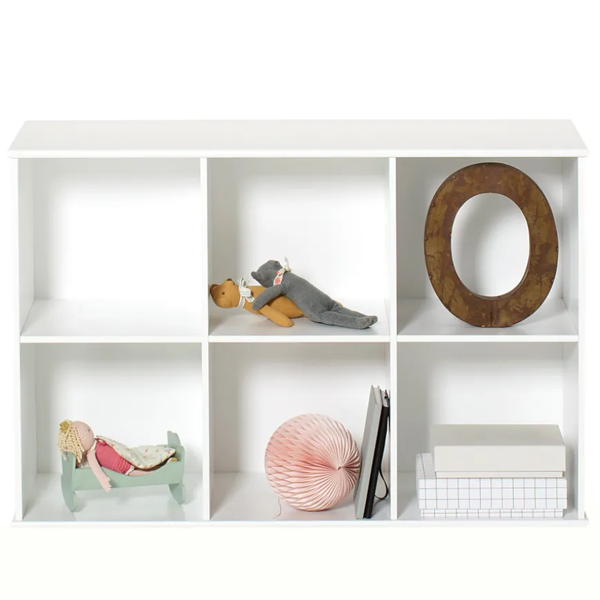 Oliver Furniture Wood Wand-Regal 3 x 2 Horizontal