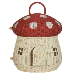 Olli Ella Puppenhaus Pilz Red