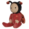 Olli Ella Stoffpuppe Dinky Dinkum Dolls Lola Ladybug Red