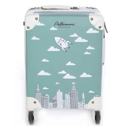 Pellianni Rollkoffer City Aqua